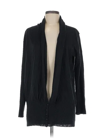 Pre-owned Magaschoni Cardigan Sweater In Black