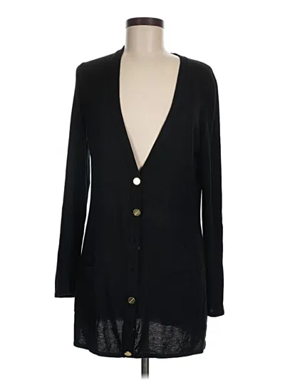 Pre-owned Magaschoni Cardigan Sweater In Black