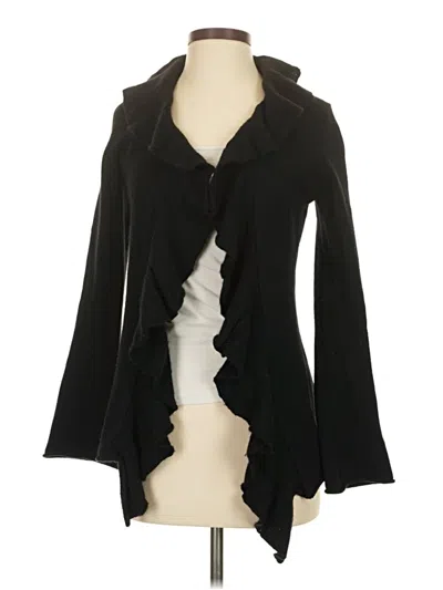 Pre-owned Magaschoni Cardigan Sweater In Black