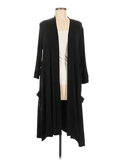 Pre-owned Magaschoni Cardigan Sweater In Black