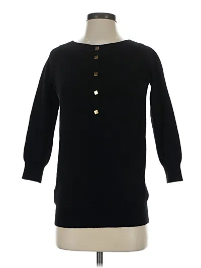 Pre-owned Magaschoni Cardigan Sweater In Black