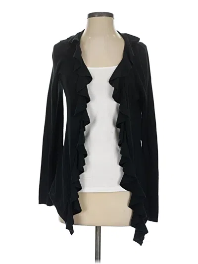 Pre-owned Magaschoni Cardigan Sweater In Black