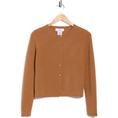 Magaschoni Cashmere Cardigan In Brown