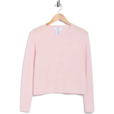 Magaschoni Cashmere Cardigan In Pink