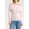 Magaschoni Cashmere Off The Shoulder Sweater In Neutral