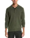 Magaschoni Cashmere Polo Sweater In Green