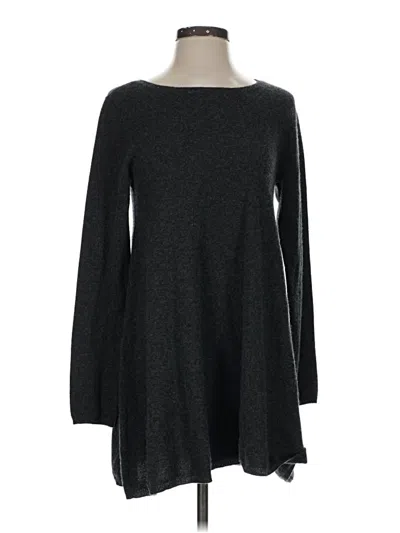 Pre-owned Magaschoni Cashmere Pullover Sweater In Black
