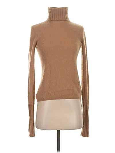 Pre-owned Magaschoni Cashmere Pullover Sweater In Brown