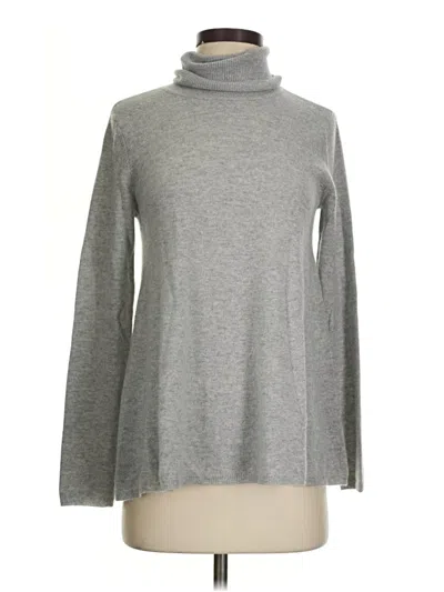 Pre-owned Magaschoni Cashmere Pullover Sweater In Gray