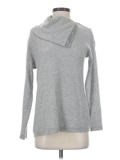 Pre-owned Magaschoni Cashmere Pullover Sweater In Gray
