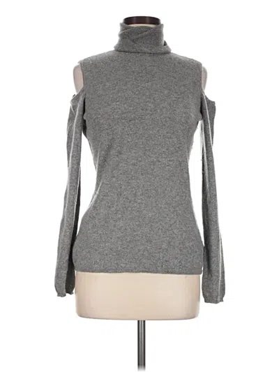 Pre-owned Magaschoni Cashmere Pullover Sweater In Gray