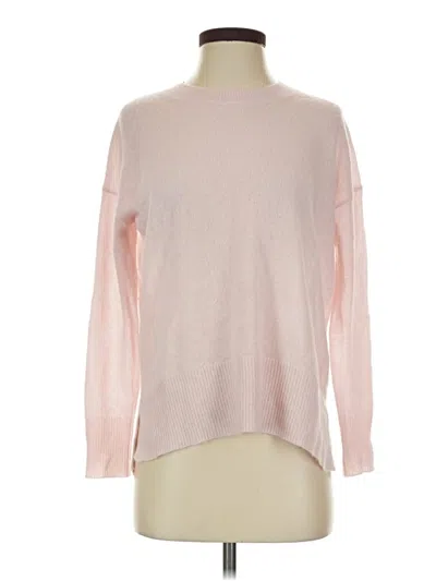 Pre-owned Magaschoni Cashmere Pullover Sweater In Pink
