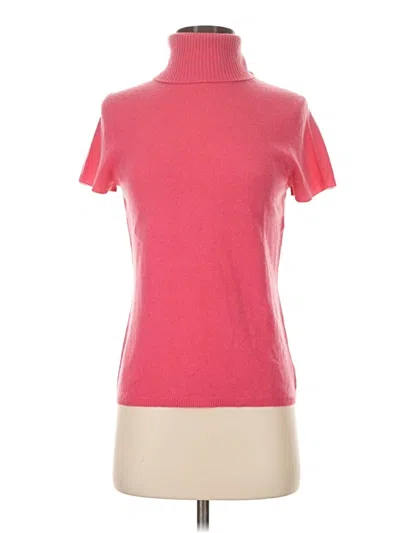 Magaschoni Cashmere Pullover Sweater In Pink