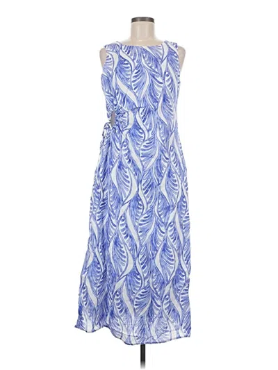 Pre-owned Magaschoni Casual Dress In Blue