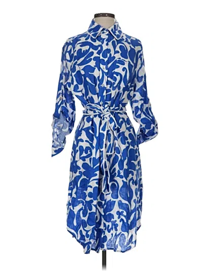 Pre-owned Magaschoni Casual Dress In Blue