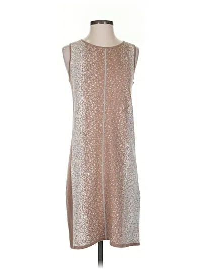 Pre-owned Magaschoni Casual Dress In Brown