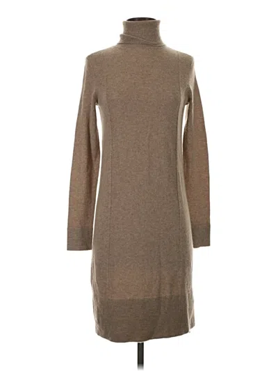 Pre-owned Magaschoni Casual Dress In Brown