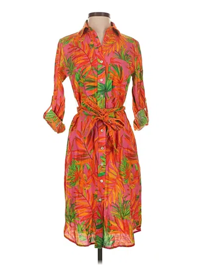 Pre-owned Magaschoni Casual Dress In Orange