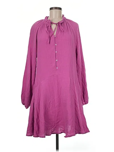 Pre-owned Magaschoni Casual Dress In Purple