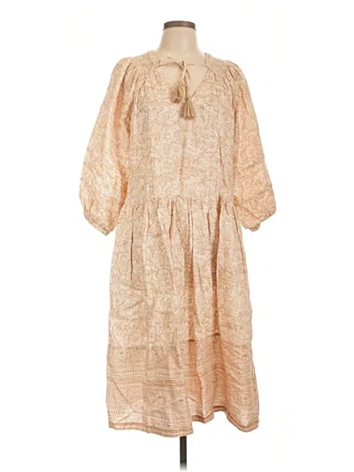 Pre-owned Magaschoni Casual Dress In Tan