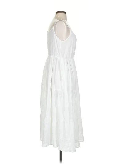 Pre-owned Magaschoni Casual Dress In White