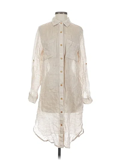 Pre-owned Magaschoni Casual Dress In White