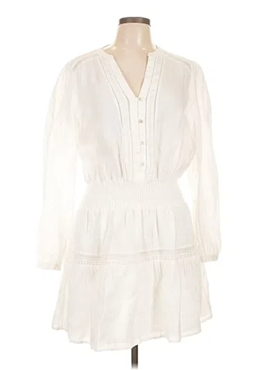 Pre-owned Magaschoni Casual Dress In White