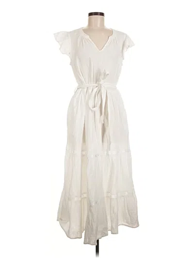 Pre-owned Magaschoni Casual Dress In White
