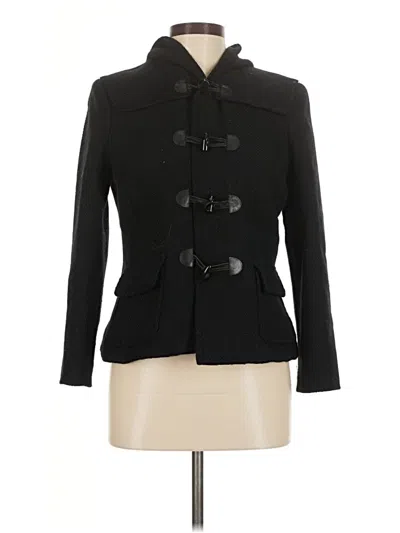 Pre-owned Magaschoni Coat In Black