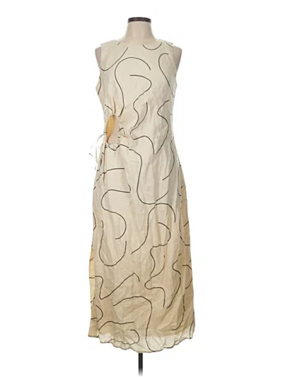 Pre-owned Magaschoni Cocktail Dress In Brown