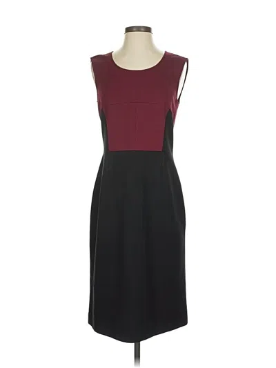 Pre-owned Magaschoni Cocktail Dress In Burgundy