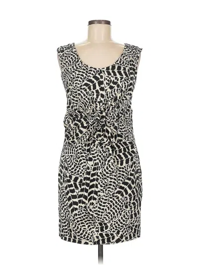 Pre-owned Magaschoni Cocktail Dress In White