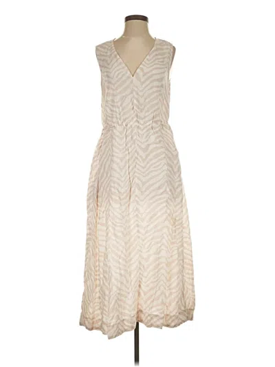 Pre-owned Magaschoni Cocktail Dress In White