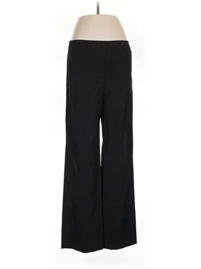 Pre-owned Magaschoni Dress Pants In Black