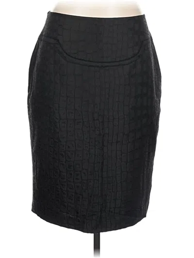 Pre-owned Magaschoni Formal Skirt In Black