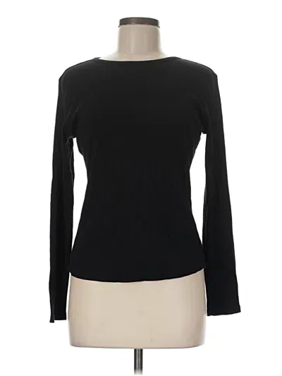 Pre-owned Magaschoni Long Sleeve T-shirt In Black