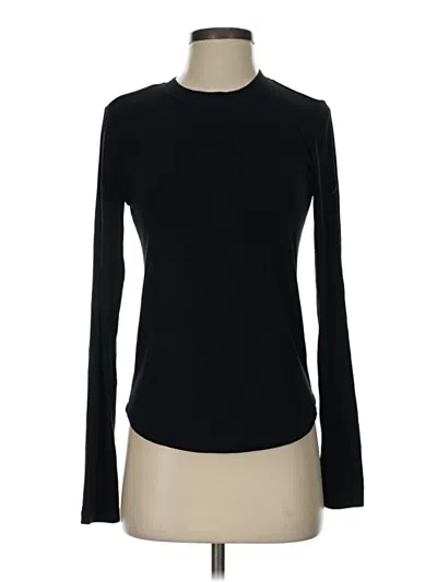 Pre-owned Magaschoni Long Sleeve Turtleneck In Black