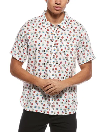 Magaschoni Printed Shirt In Neutral