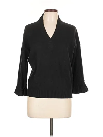 Pre-owned Magaschoni Pullover Sweater In Black