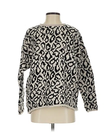 Pre-owned Magaschoni Pullover Sweater In Black