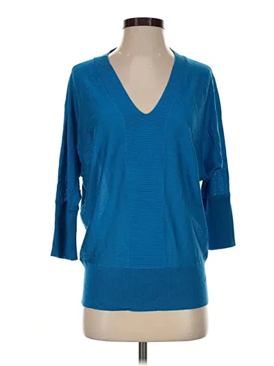 Magaschoni Pullover Sweater In Blue