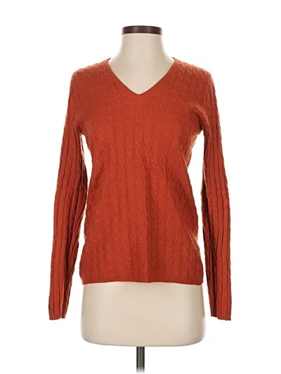 Pre-owned Magaschoni Pullover Sweater In Orange