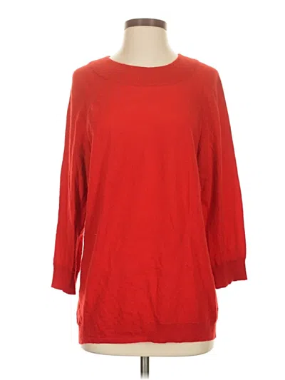 Pre-owned Magaschoni Pullover Sweater In Red