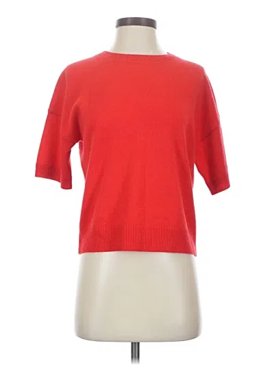 Pre-owned Magaschoni Pullover Sweater In Red