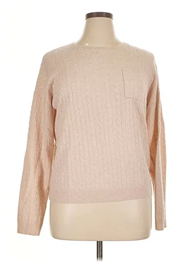 Pre-owned Magaschoni Pullover Sweater In Tan