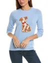 Magaschoni Puppy Cashmere Sweater In Blue