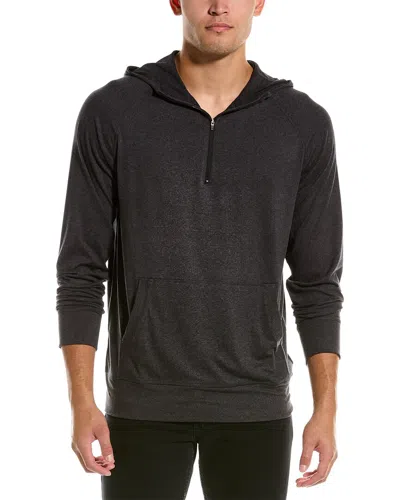 MAGASCHONI RAGLAN 1/2-ZIP HOODIE