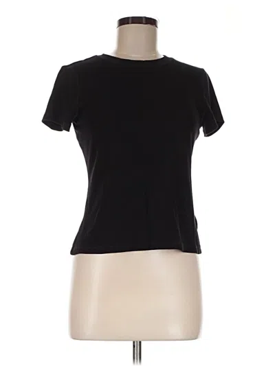 Pre-owned Magaschoni Short Sleeve T-shirt In Black