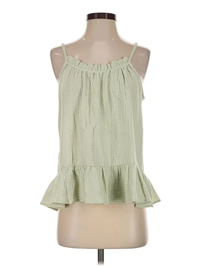 Pre-owned Magaschoni Sleeveless Blouse In Green