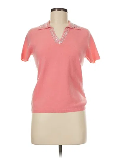 Magaschoni Sweater Vest In Pink